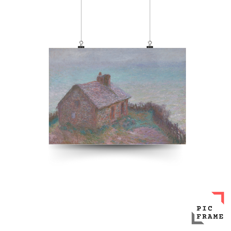 The Customs House at Varengeville by Claude Monet