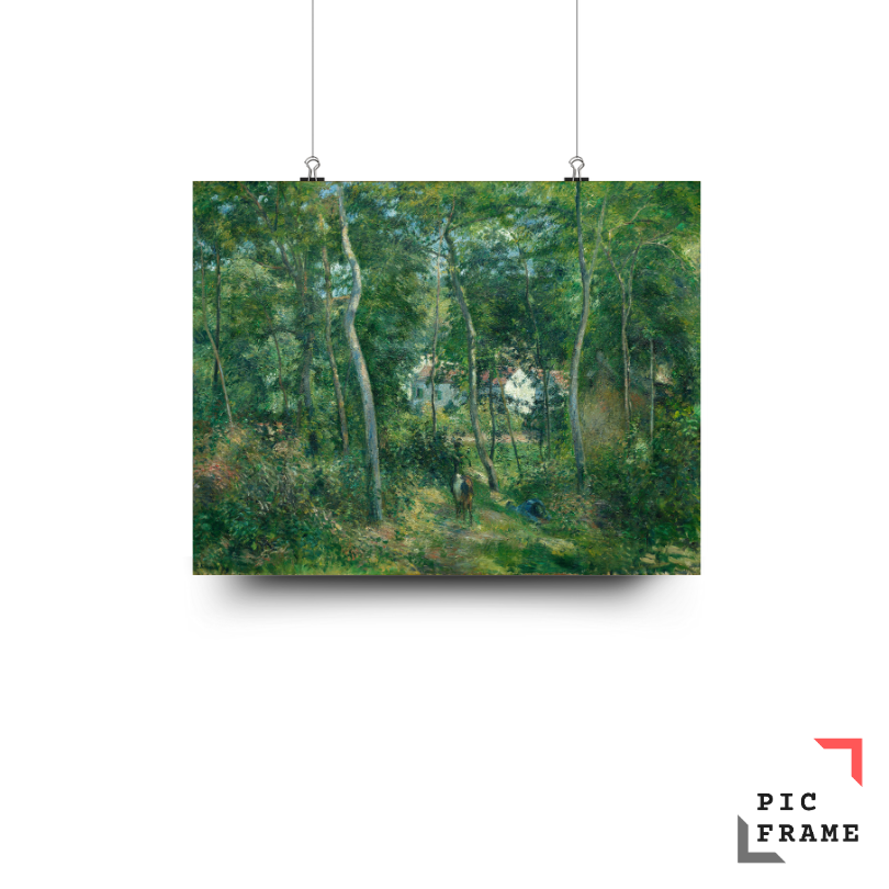 Edge of the Woods Near L'Hermitage, Pontoise