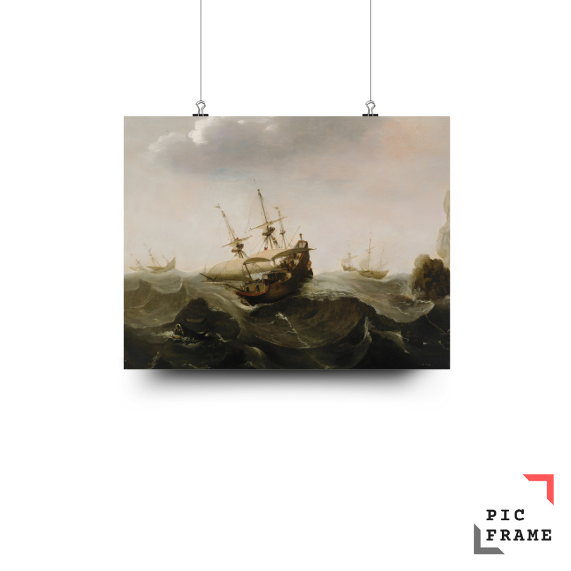 A Ship in a Rough Sea