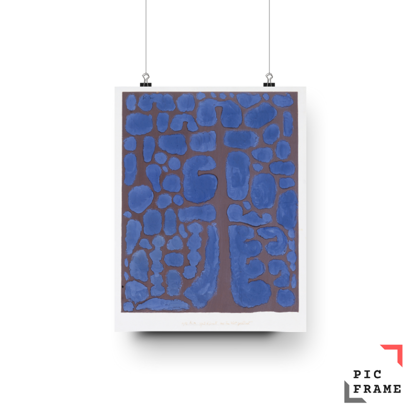 Paul Klee - Late Evening Looking Out of the Woods (1937)