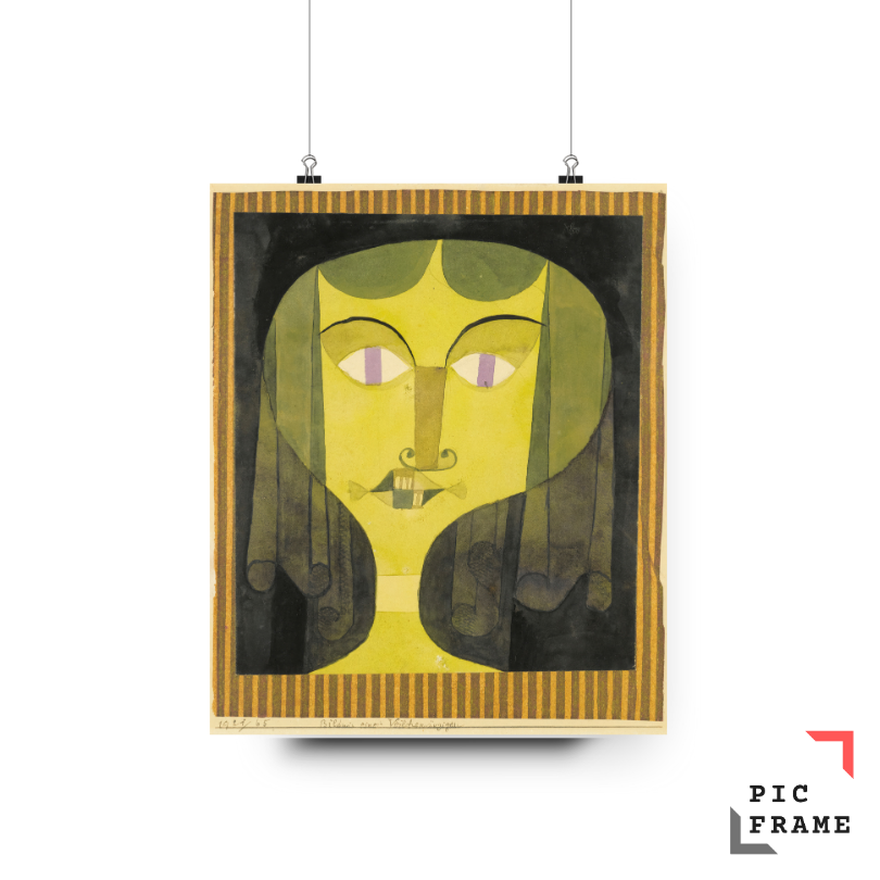 Portrait Of A Violet-Eyed Woman (1921)