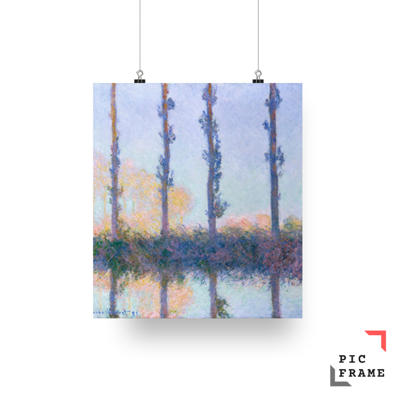 Claude Monet : The Four Trees (1891)