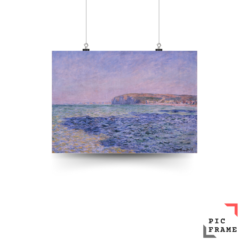 Shadows on the Sea. The Cliffs at Pourville