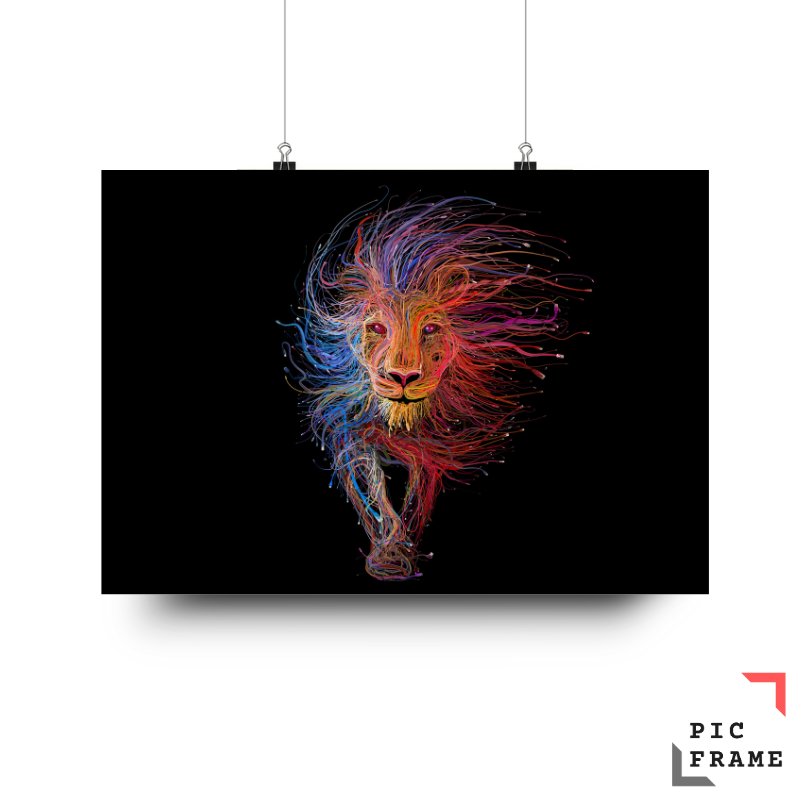 Artistic Lion