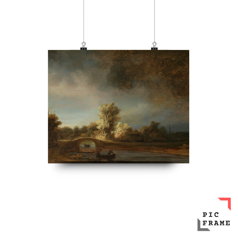 Landscape with a Stone Bridge (c. 1638)