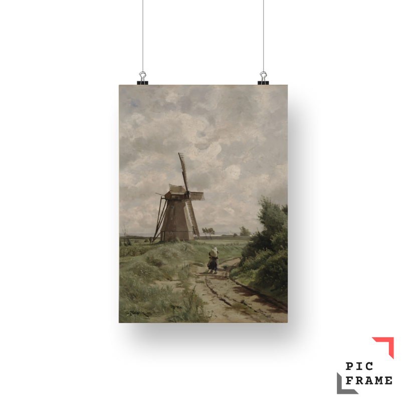 Windmill near Ahrenshoop