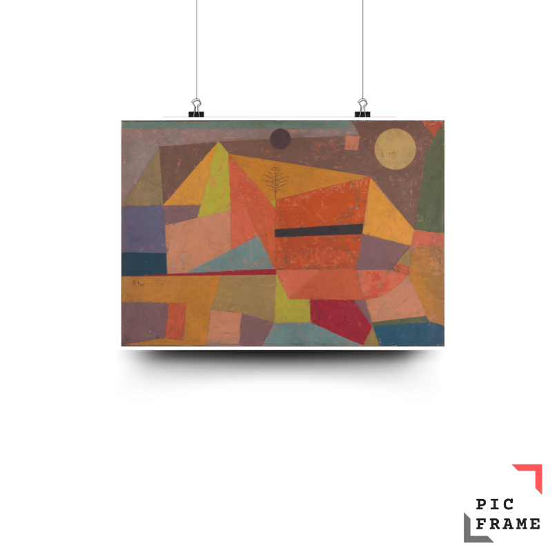 Paul Klee - Joyful Mountain Landscape (1929)