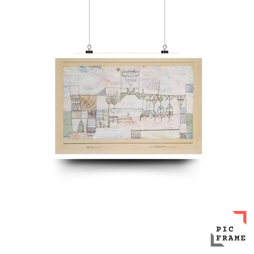 Paul Klee - Great Hall for Singers (1930)