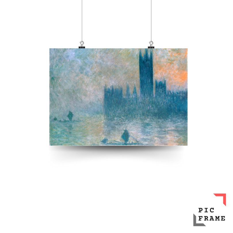 The Houses of Parliament (Effect of Fog) (1903–1904) by Claude Monet