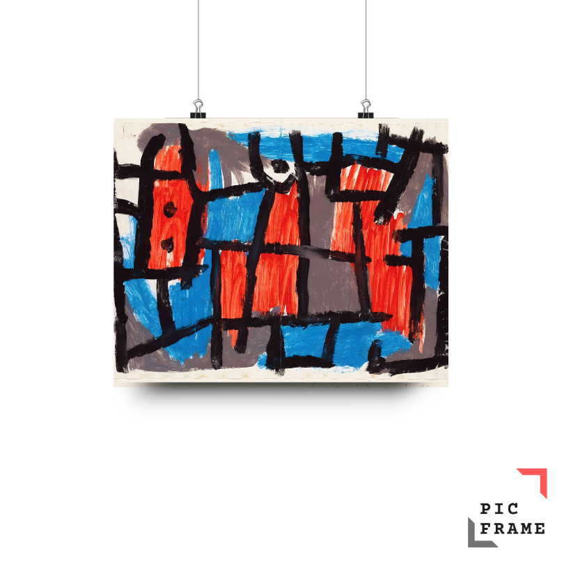 Paul Klee - The Hour Before One Night (1940)