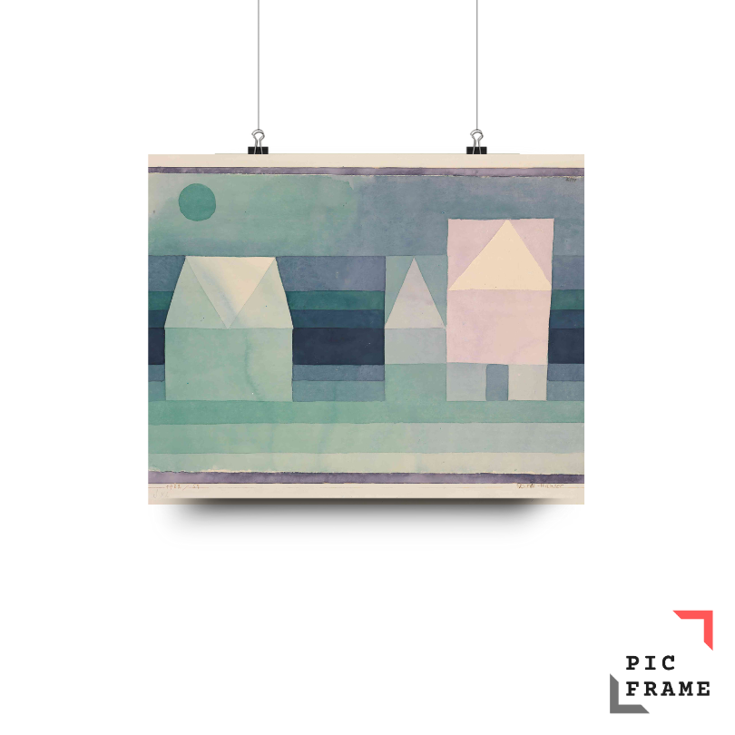 Paul Klee - Three Houses (1922)