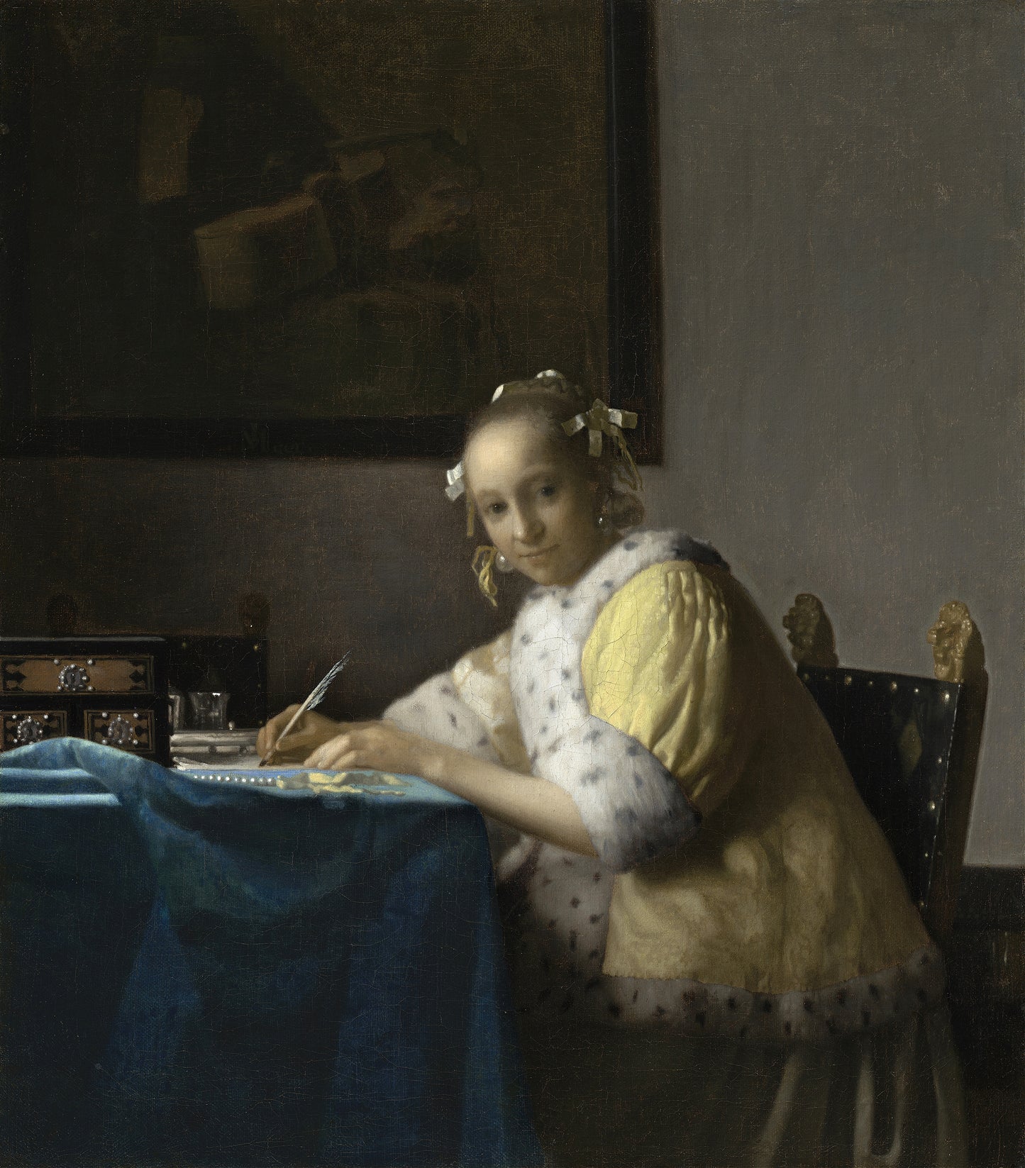 A Lady Writing (c. 1665)