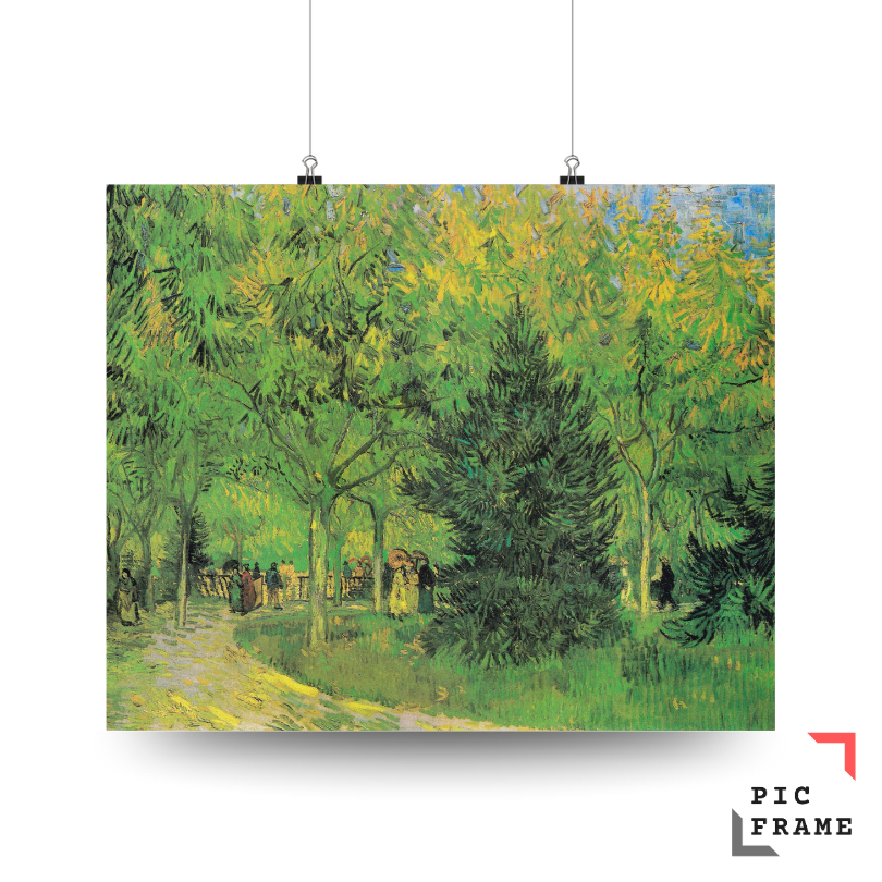 A Lane in the Public Garden at Arles