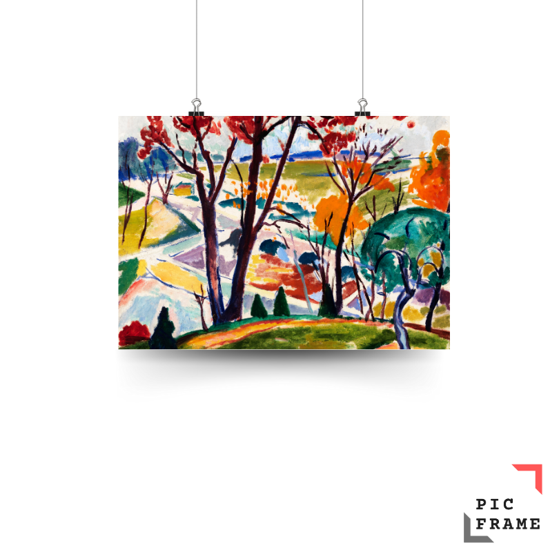 Landscape, Bridge, Huntingdon Valley (ca. 1915 - 1916) Henry Lyman Sayen