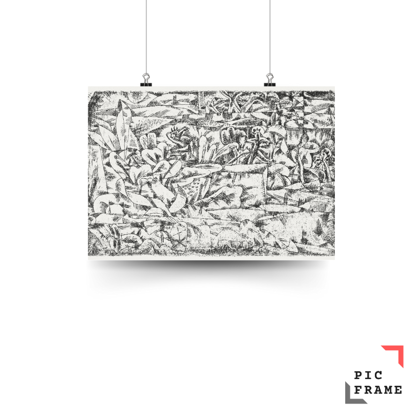 Garden of Passion (Garten der Leidenschaft) (1913) by Paul Klee