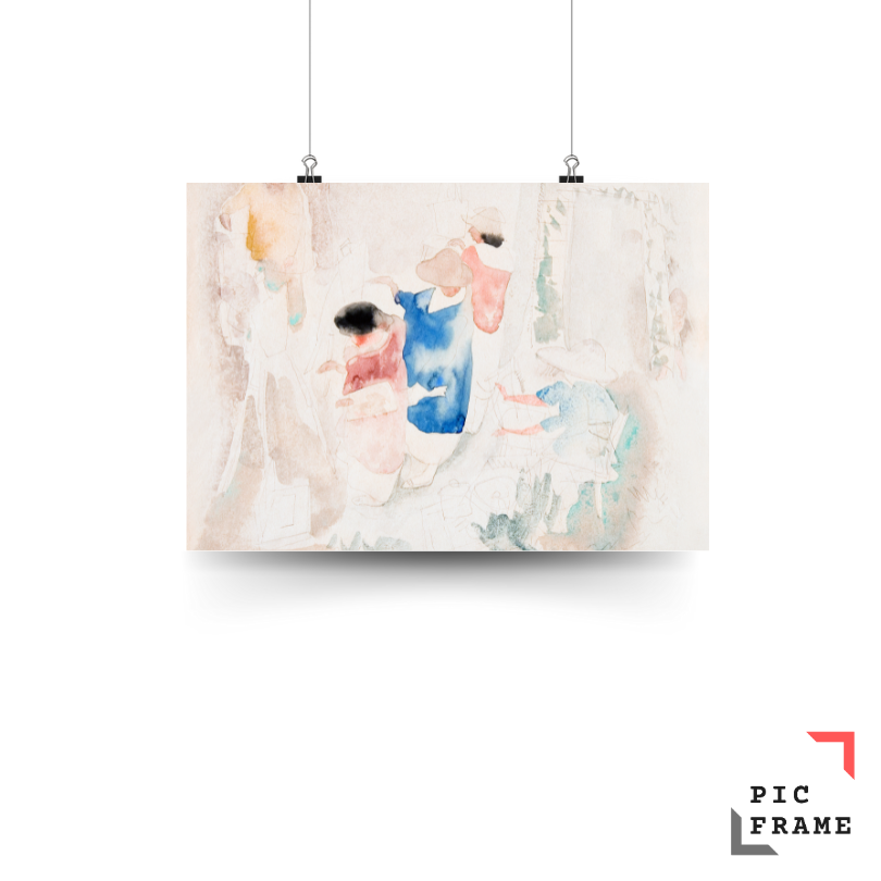 Artists Sketching (1916) Charles Demuth