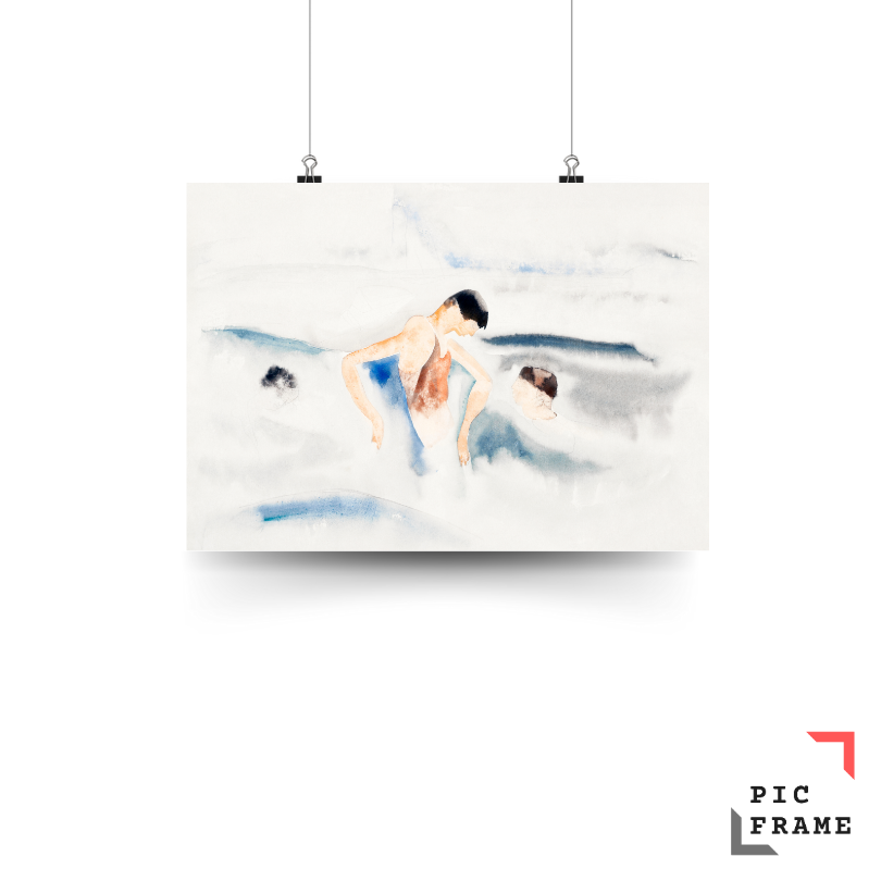 Three Figures in Water (1916) Charles Demuth