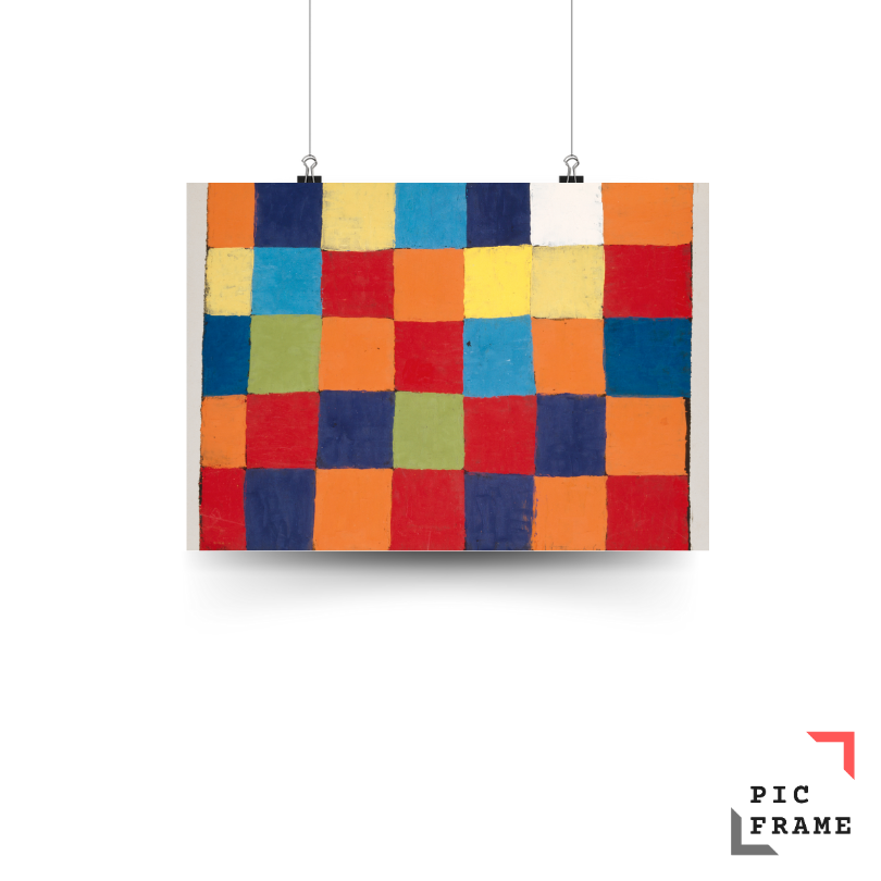 Qu 1 color chart (1930) Paul Klee