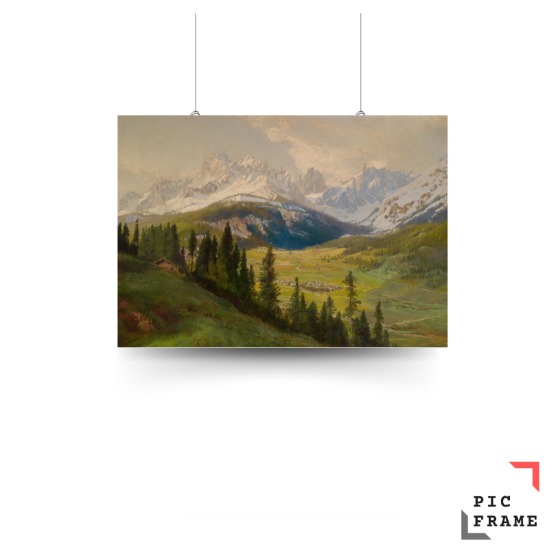 Sexten Village, Sexten Sundial (Sexten Dolomites) and the Fischleital Valley