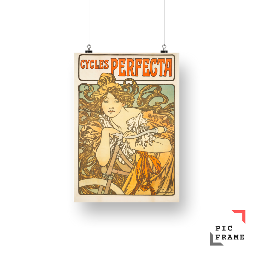 Cycles Perfecta (1897) by Alphonse Mucha.
