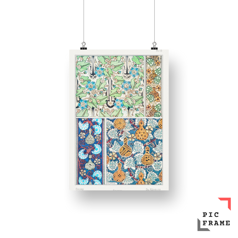 Courge (white–flowered gourd) from La Plante et ses Applications ornementales (1896) illustrated by Maurice Pillard Verneuil 2