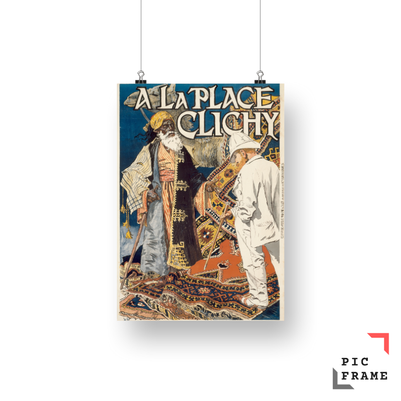 A la Place Clichy by Eugène Samuel Grasset