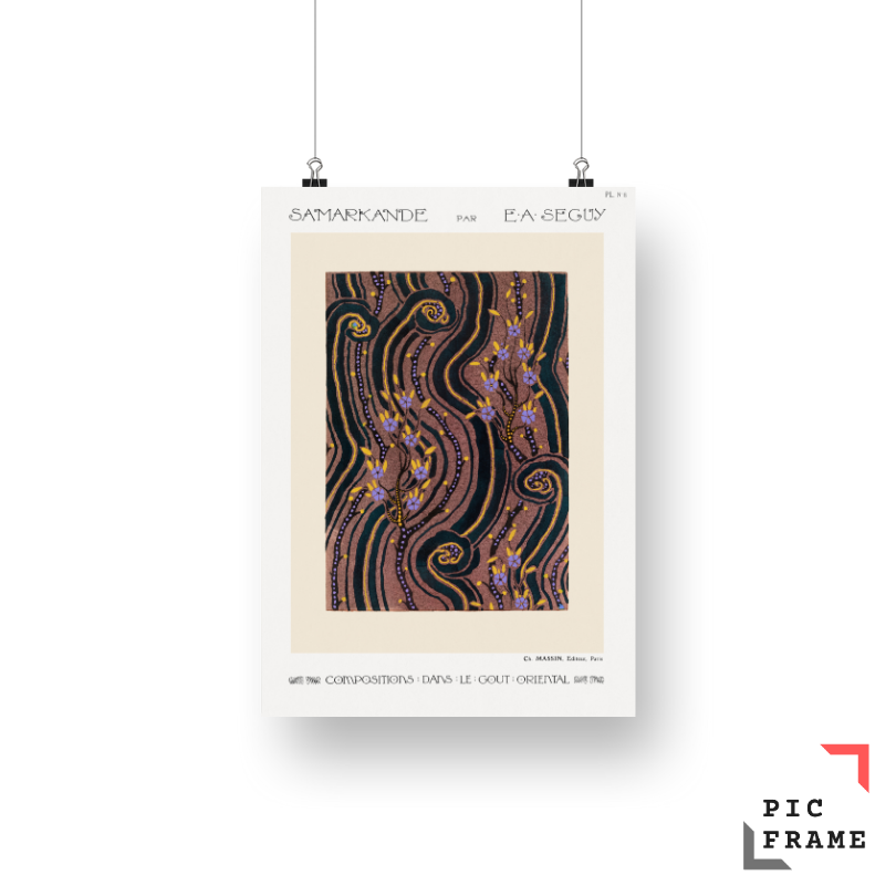 20 Color Compositions in the Oriental Style) by E. A. Séguy 15