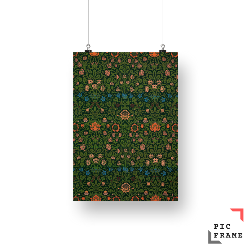 William Morris_s (1834-1896) Violet and Columbine