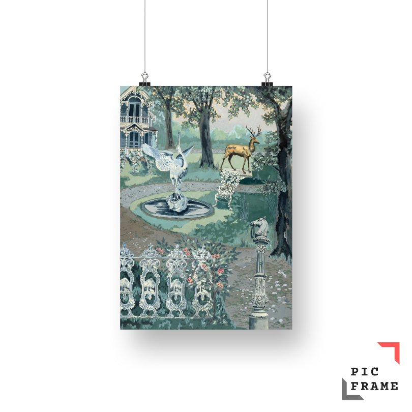 Garden Setting (1935–1942) by Perkins Harnly