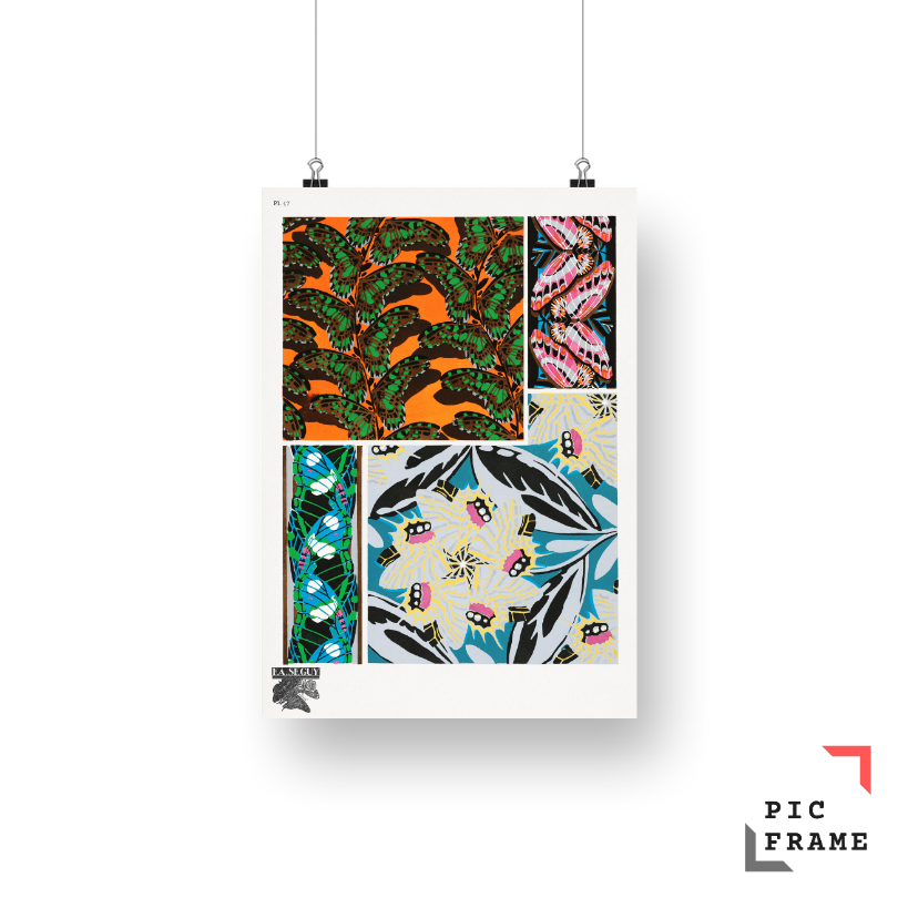 E.A. Séguy_s vintage butterflies pattern (1925)