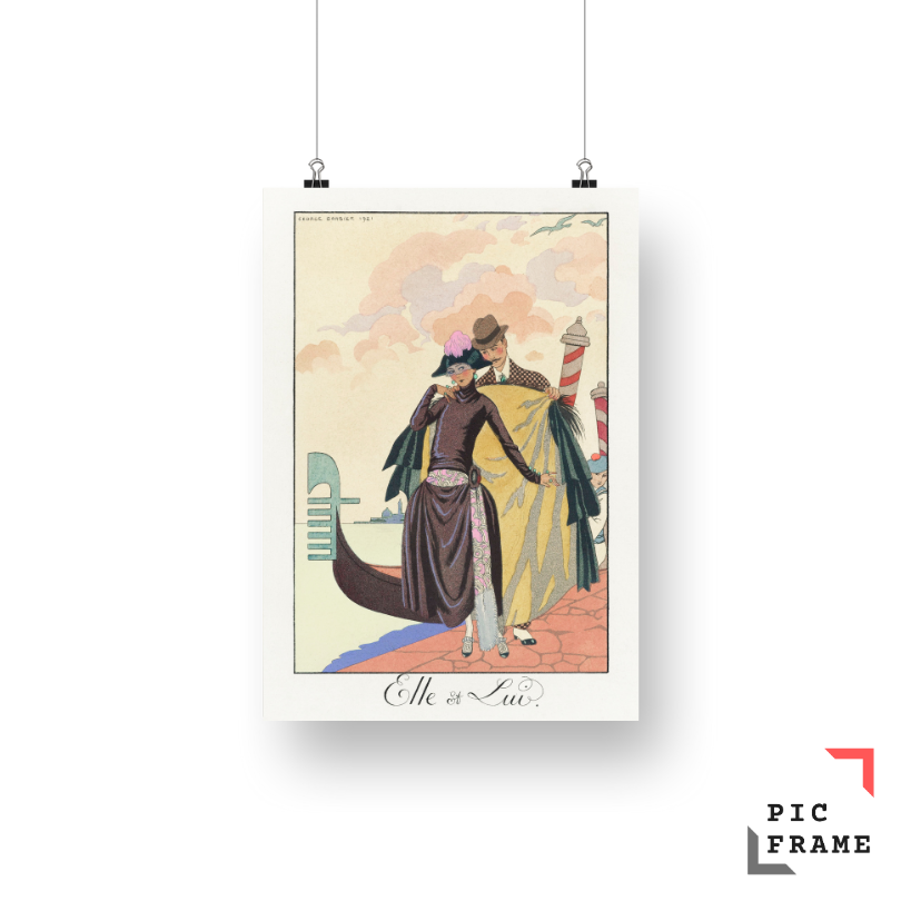 Elle et Lui (1922) by George Barbier