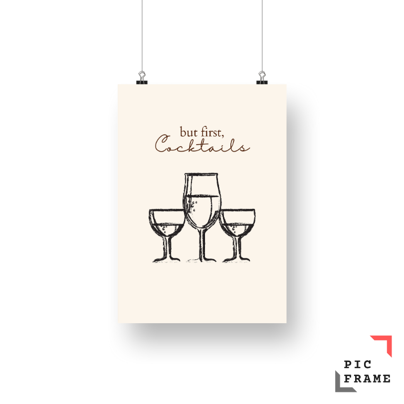 but first, Cocktails