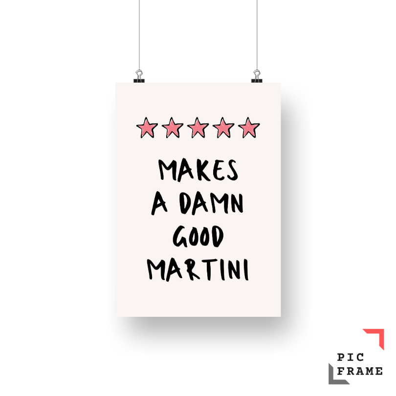 Damn Good Martini