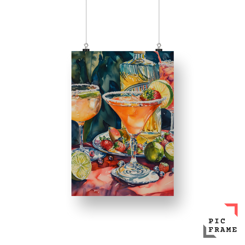 Cocktail in Lime