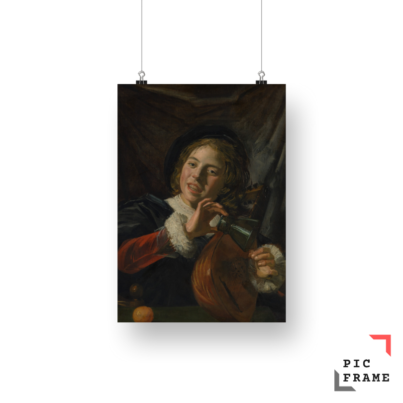 Boy with a Lute by Frans Hals