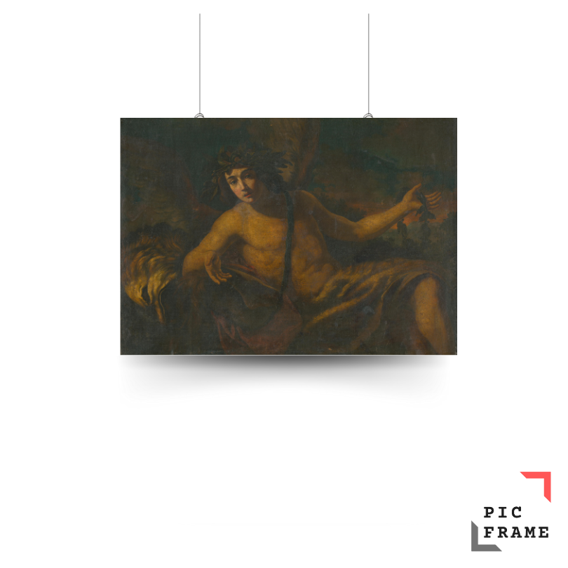 Reclining bacchus