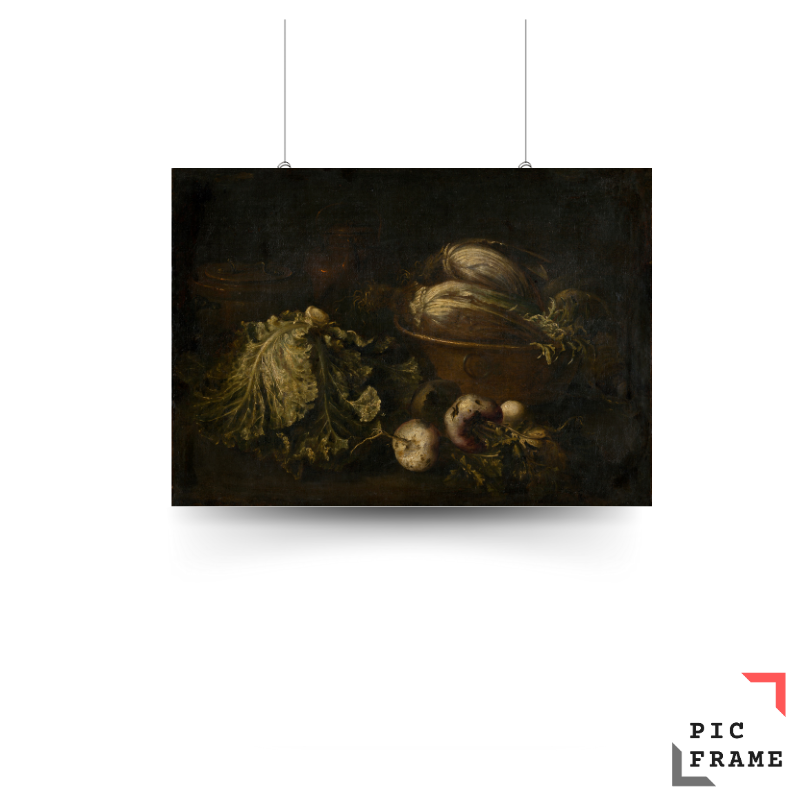 Still life with vegetables