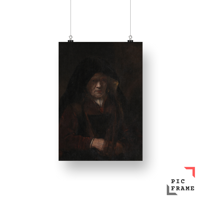 An Old Woman by Rembrandt van Rijn