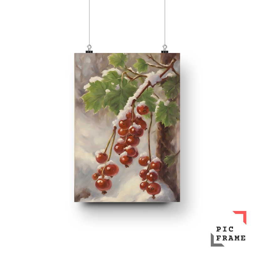 Berries in Winter's Embrace