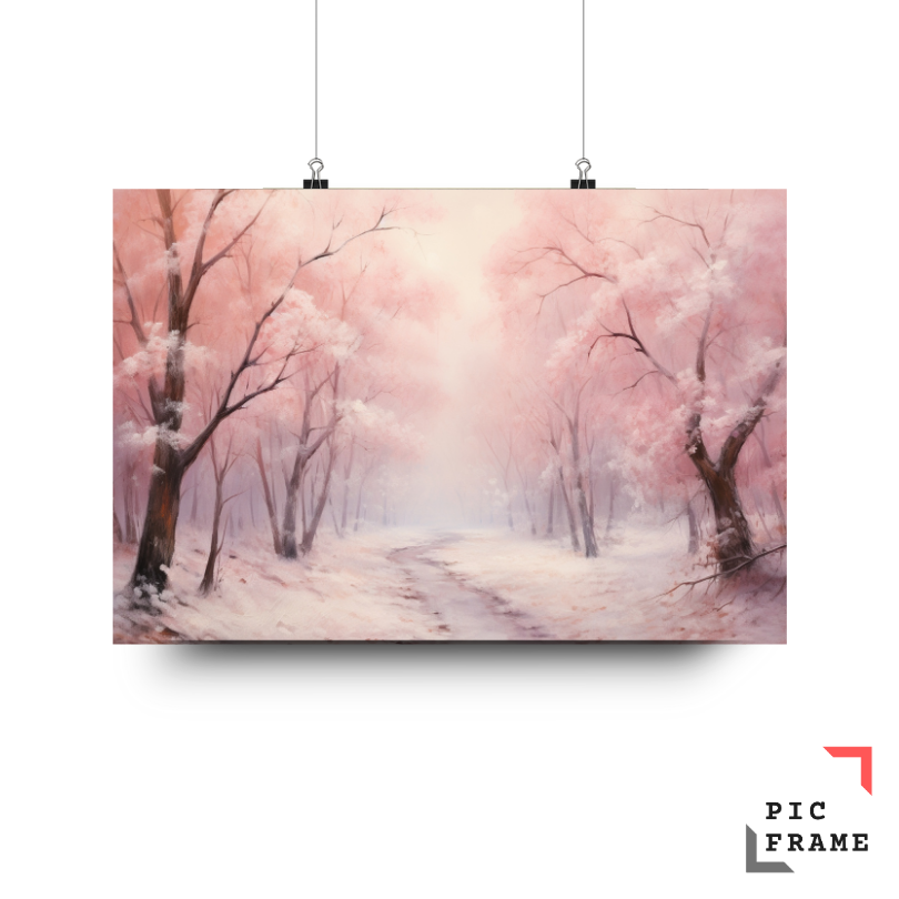 Blossoms in the Snow