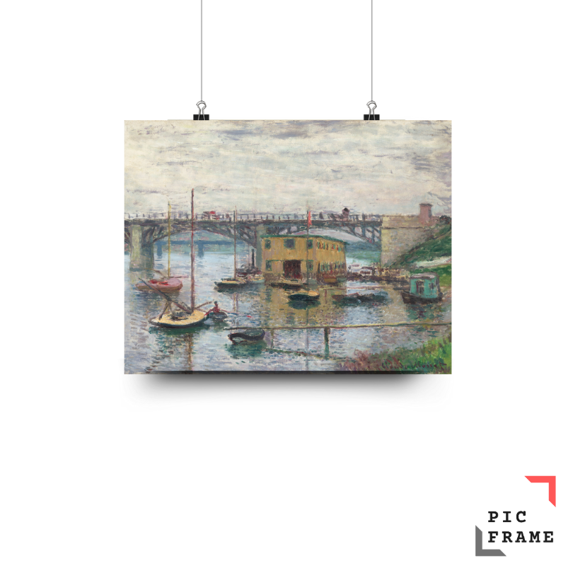 Bridge at Argenteuil on a Gray Day