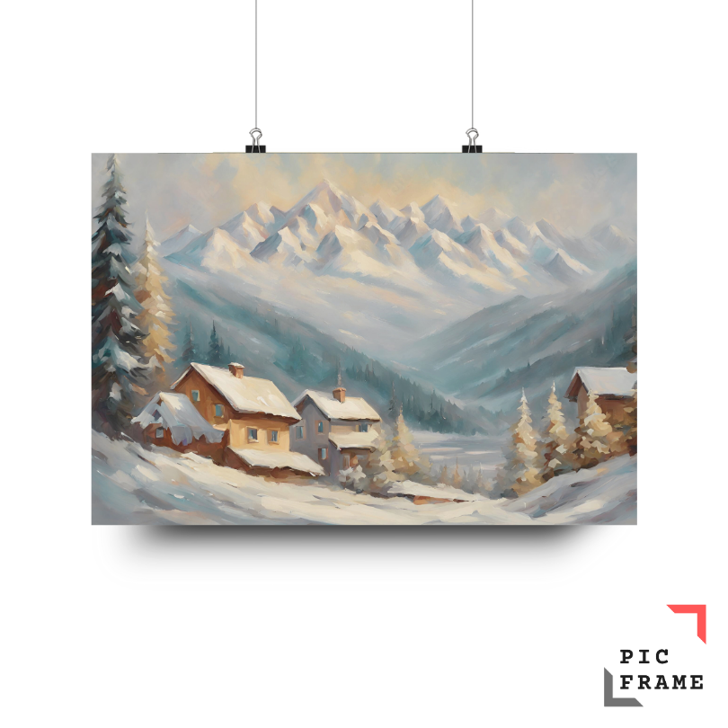 Frost-Kissed Peaks and Pines