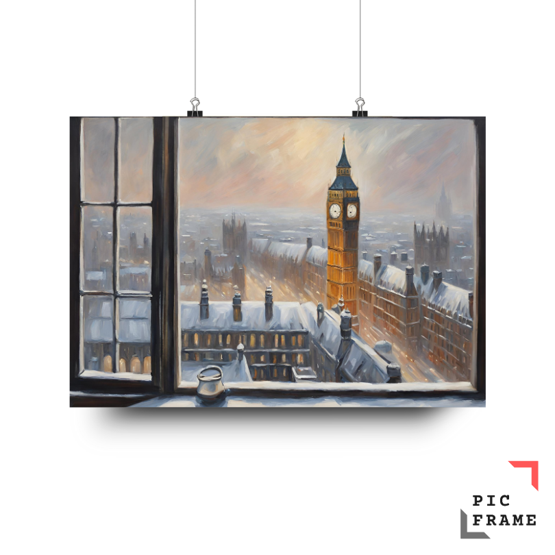 Frosted Rooftops and Dreams