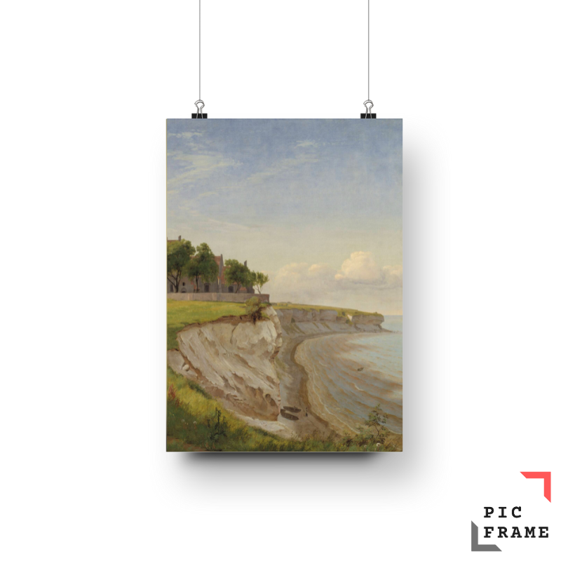 Højerup Church on the Cliffs of Stevns, Zealand