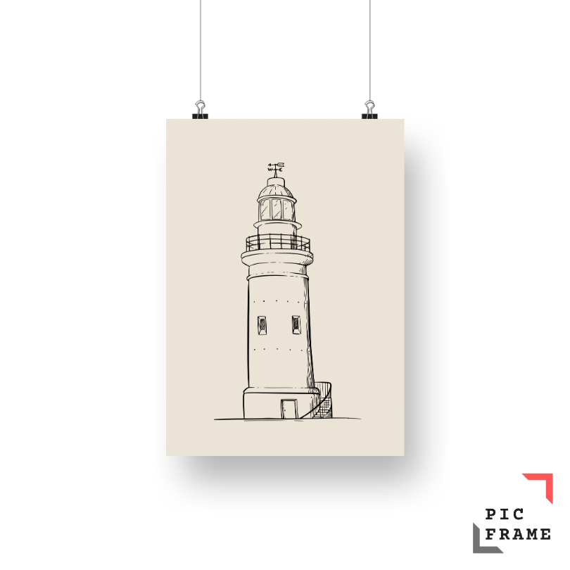 Lighthouse stamp