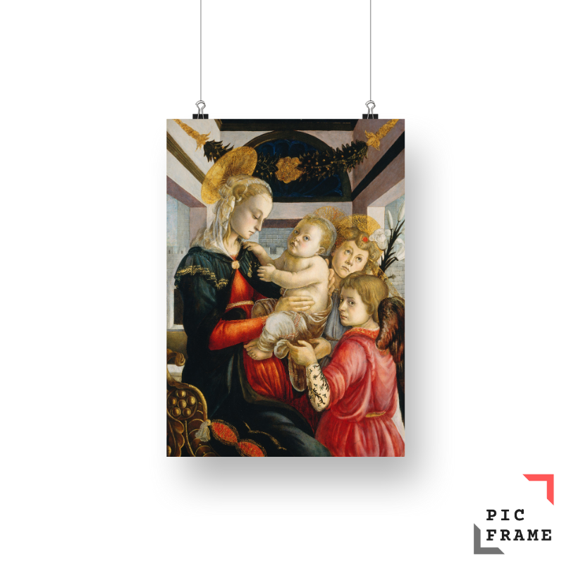 Madonna and Child with Angels