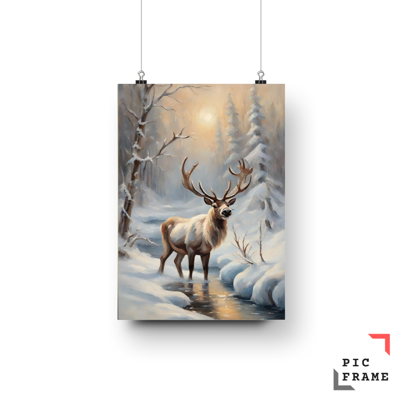 Majestic Winter Sentinel