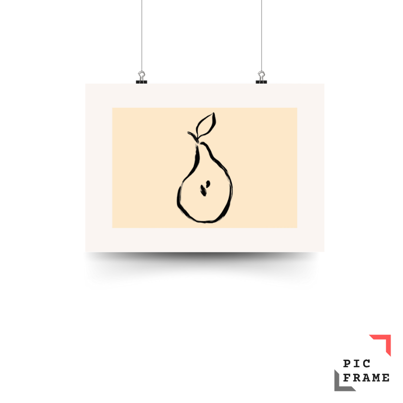 Minimalist Pear