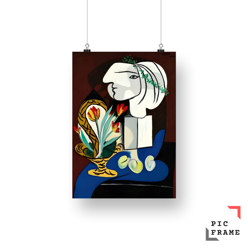 Pablo Picasso still Life With Tulips