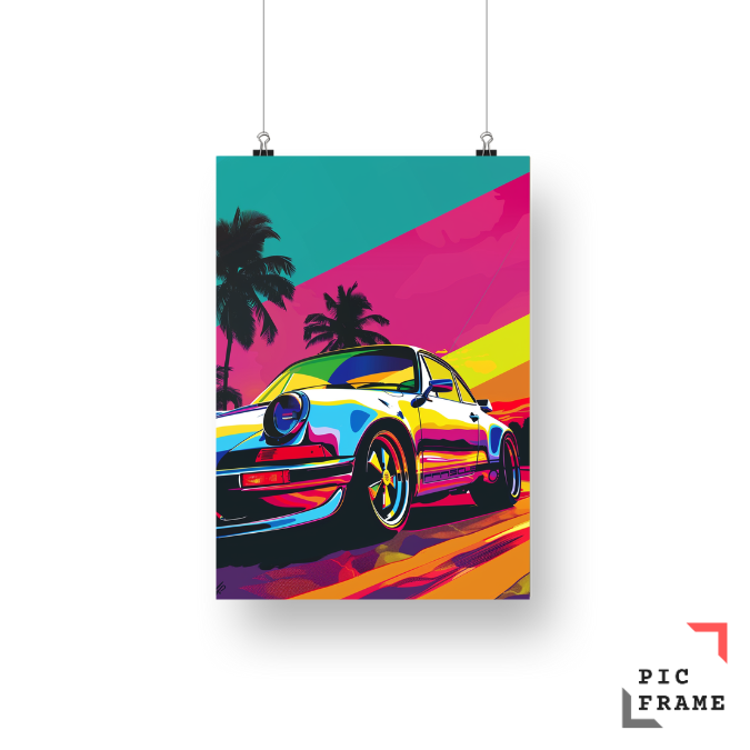 Porsche Pop Art